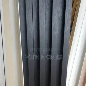 Black WPC Wall Panels