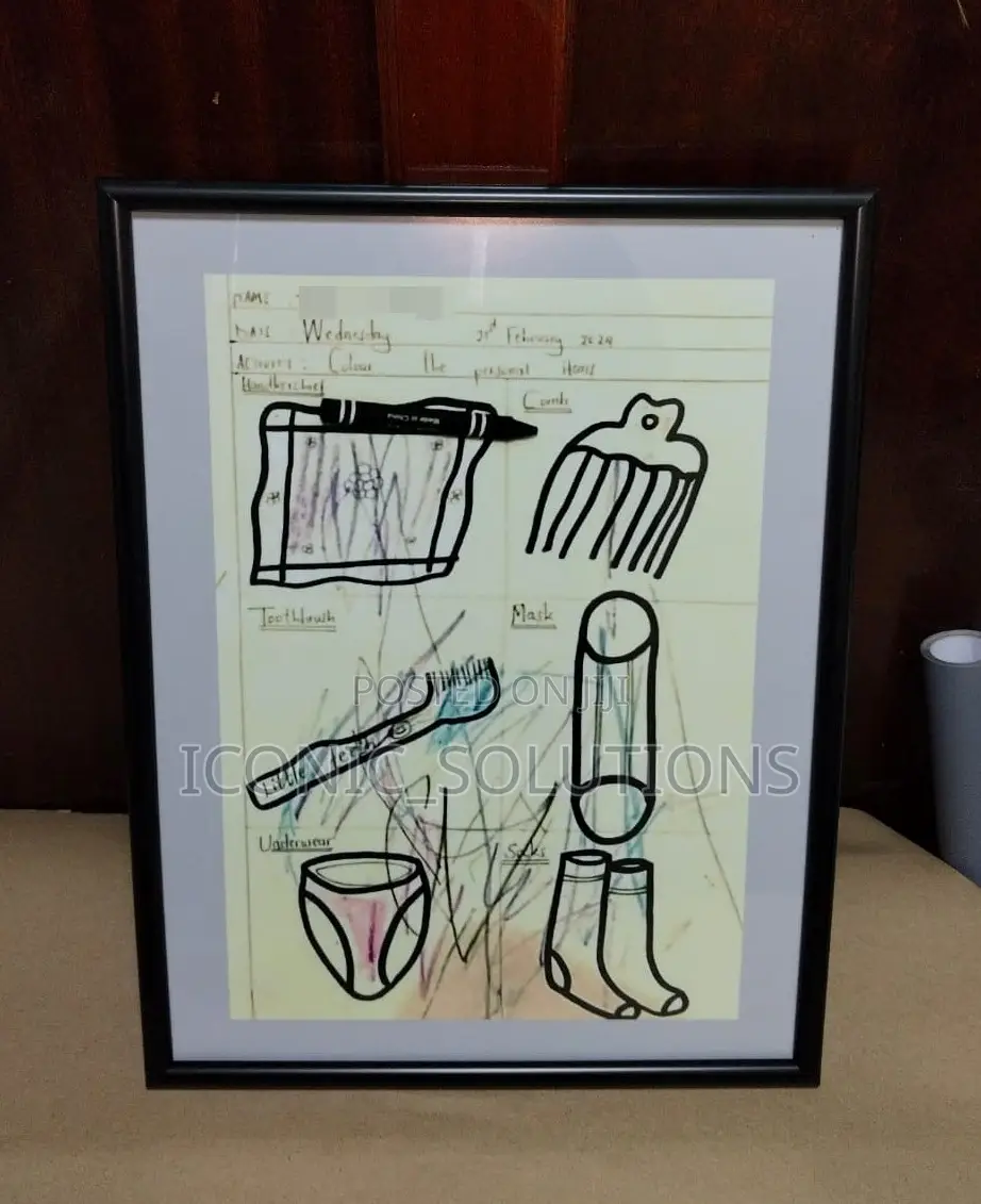 A3 Black Photo Frame Only
