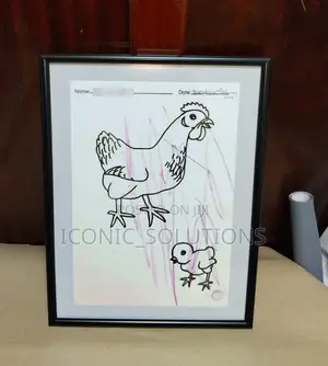 A3 Black Photo Frame Only