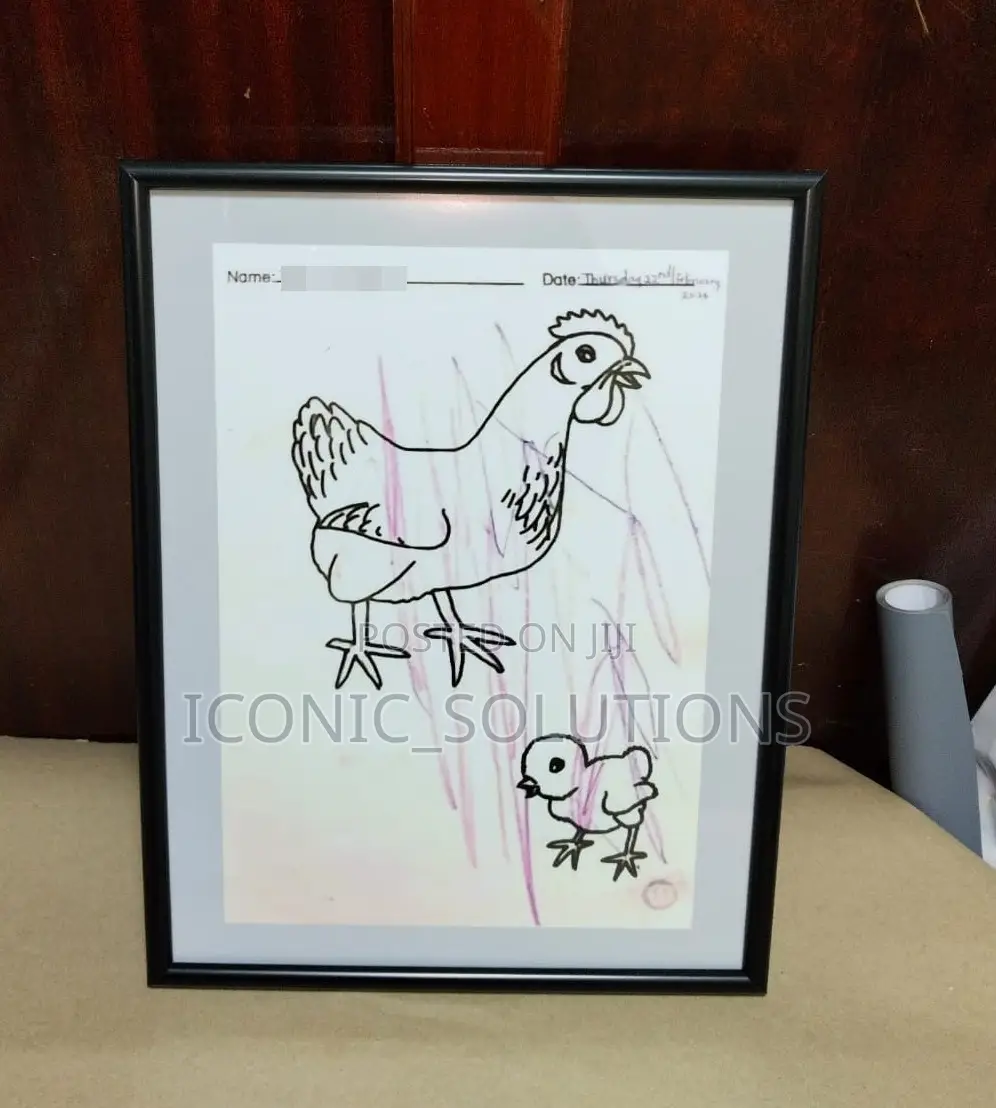 A3 Black Photo Frame Only