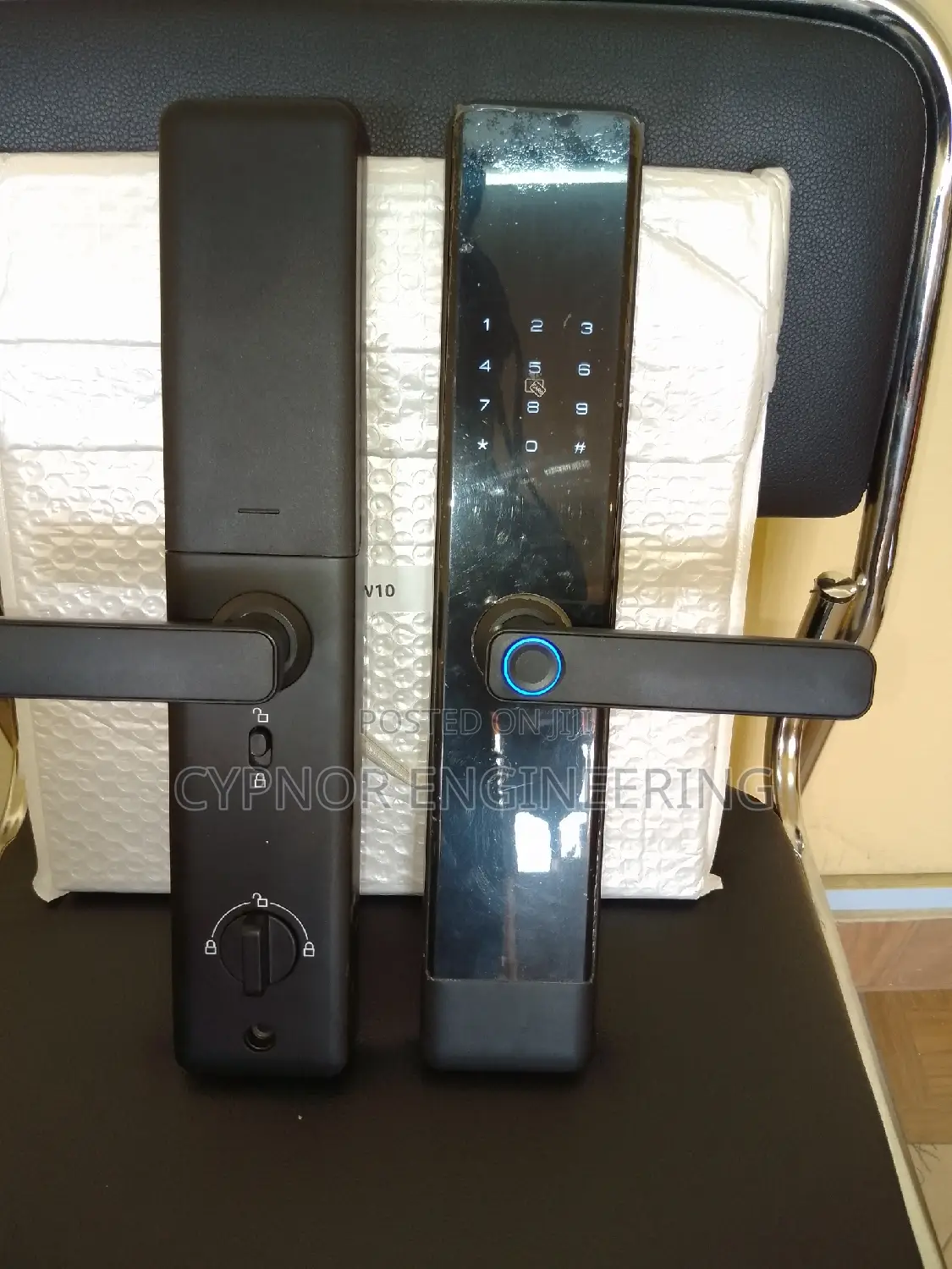 Seamless Security Biometric Locks With RFID Card Reader