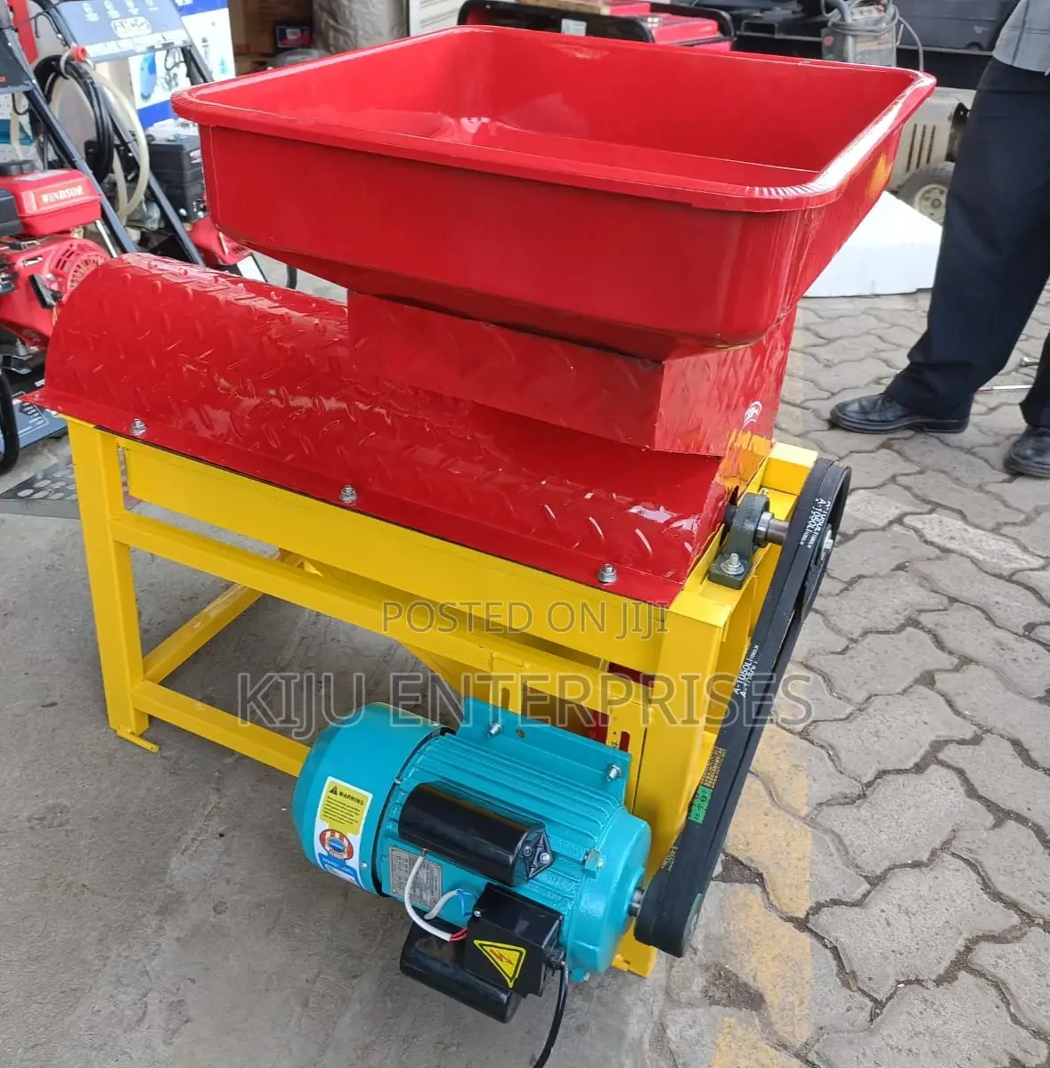 Maize Sheller Machine 3hp Electric Powered
