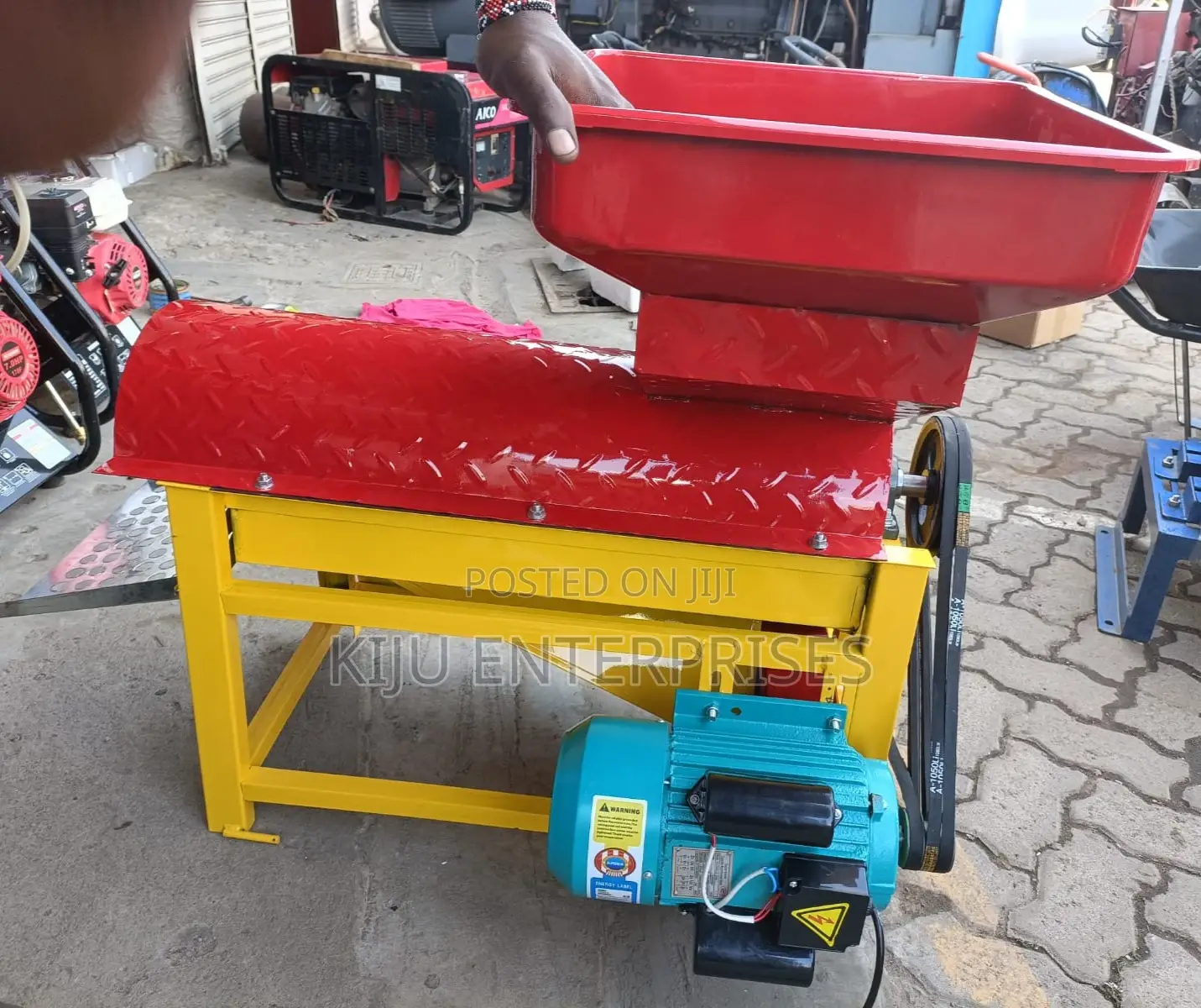 Maize Sheller Machine 3hp Electric Powered