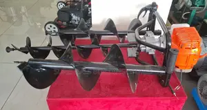 Earth Auger Drilling Machine With 3bits