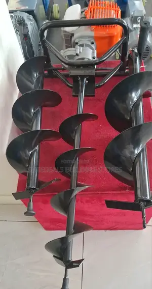 Earth Auger Drilling Machine With 3bits