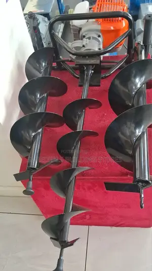Earth Auger Drilling Machine With 3bits