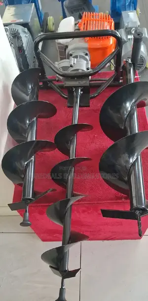 Earth Auger Drilling Machine With 3bits