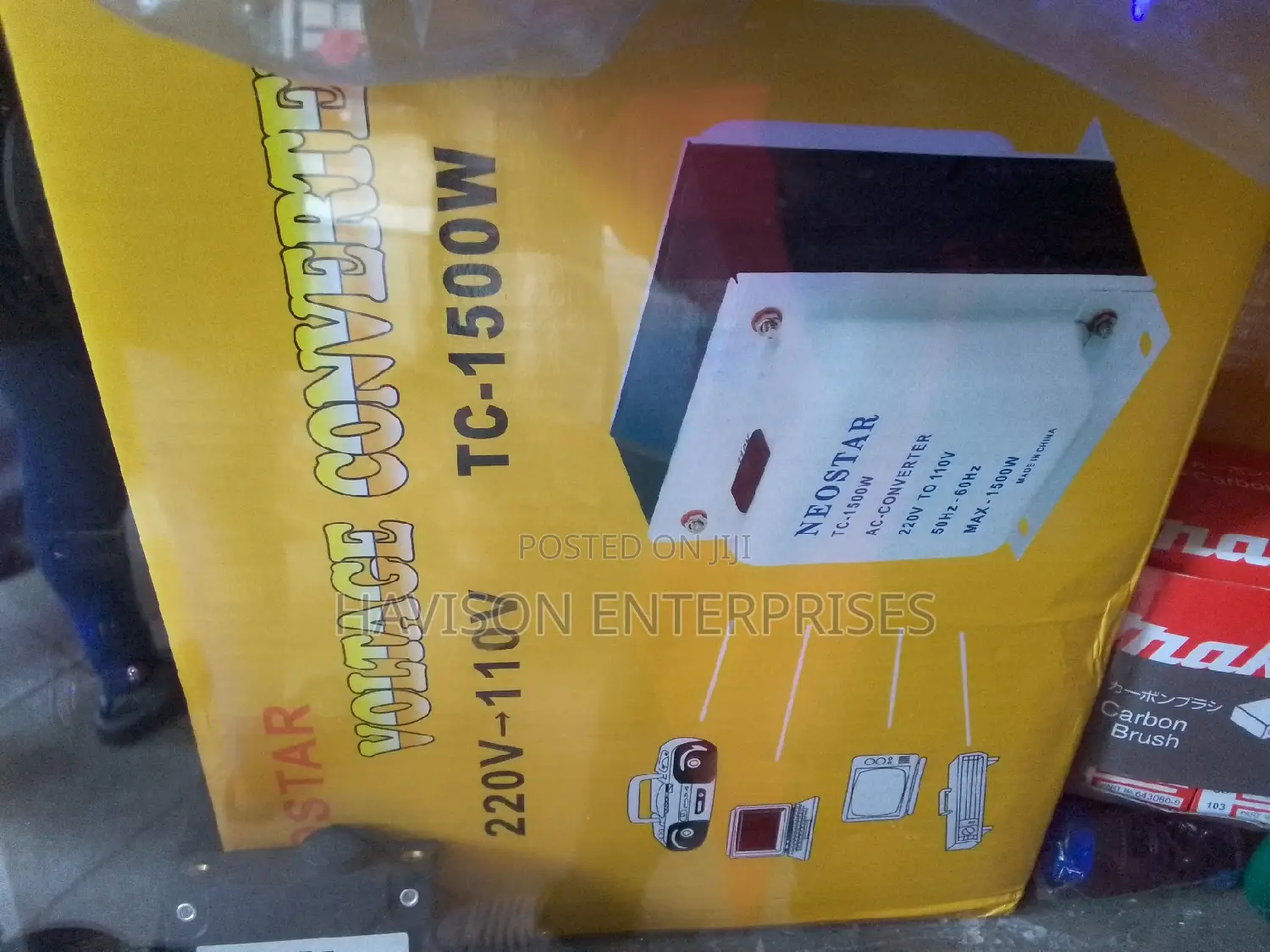 1500W Step Up and Down Transformer