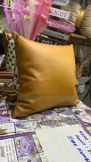 Leather Pillow Cases Available