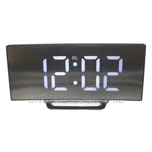 Portable Alarm Bedside Clock Large Display Digital Clock