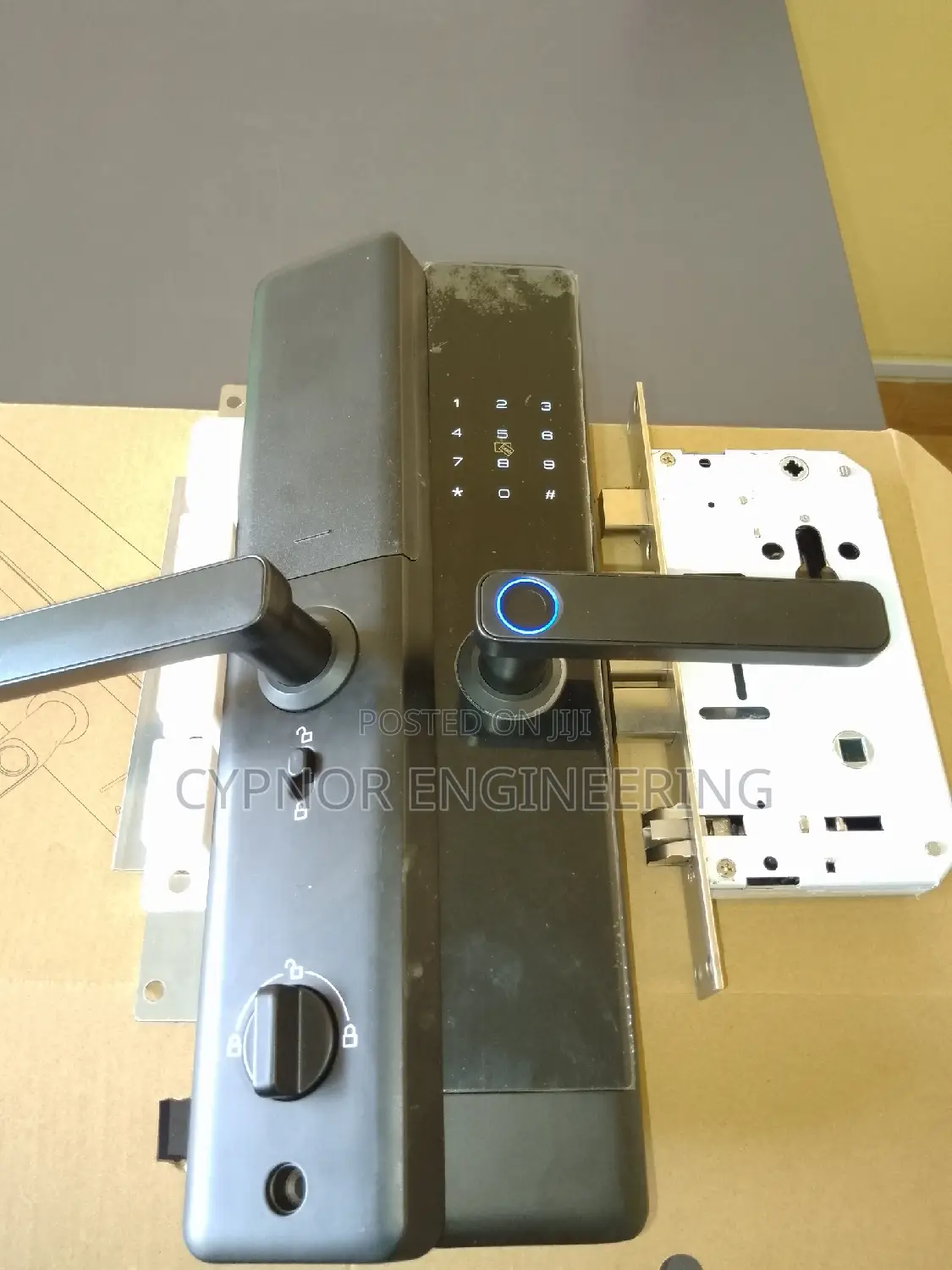 Secure Entry Smart Biometric Wifi Door Lock With RFID
