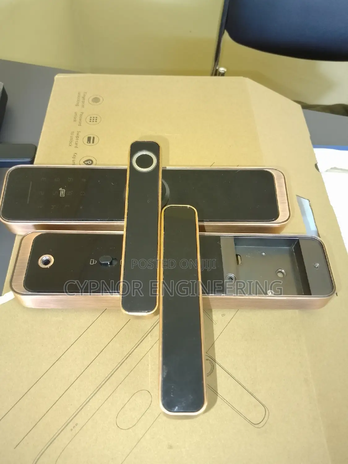 Biometric Precision Wifi Door Lock With RFID Technology