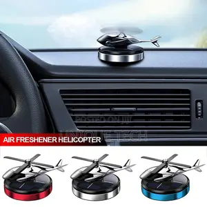 Helicopter Car Air Freshener - Rotating Design