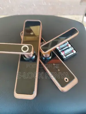 Smart Door Locks With Fingerprint Sensors.