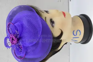 Elegant Purple Women's Fascinator