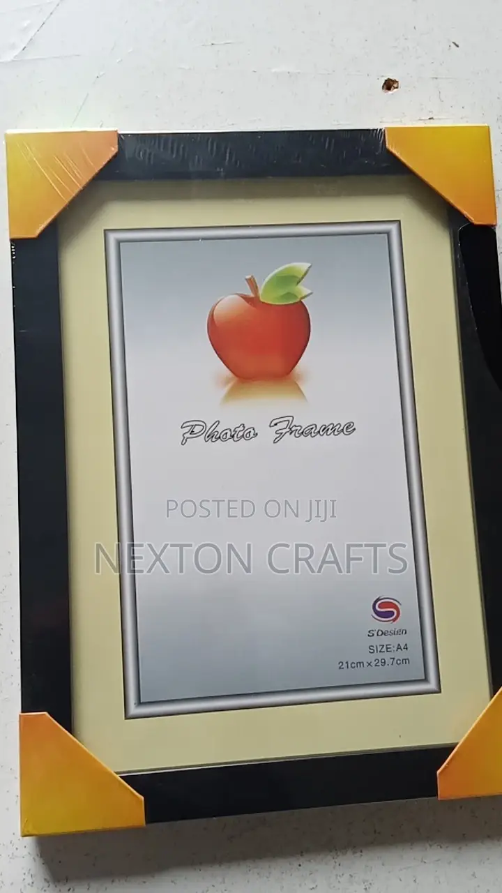 New A4 Black Picture Frames