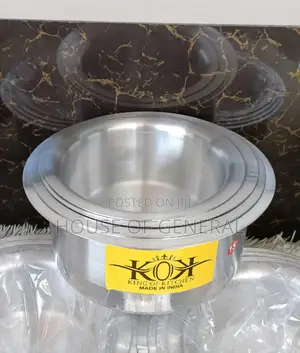 Kok Aluminium Sufuria 
Set of 4 PCS