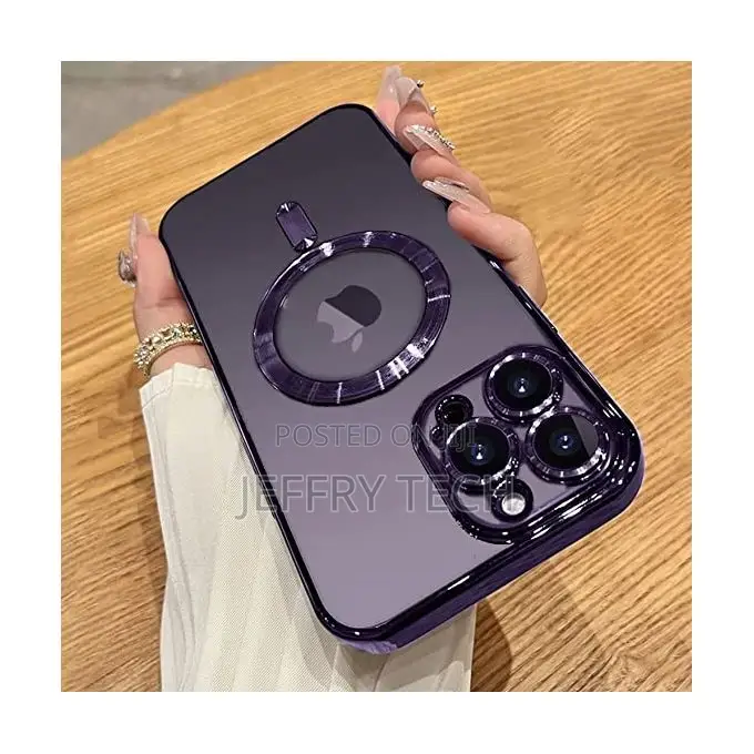 iPhone 14 Pro Max Case (Magsafe Cover, Purple)