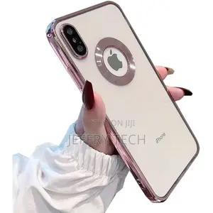 iPhone XS Clear Ultra Phone Case Back Cover (XS Rosegold)