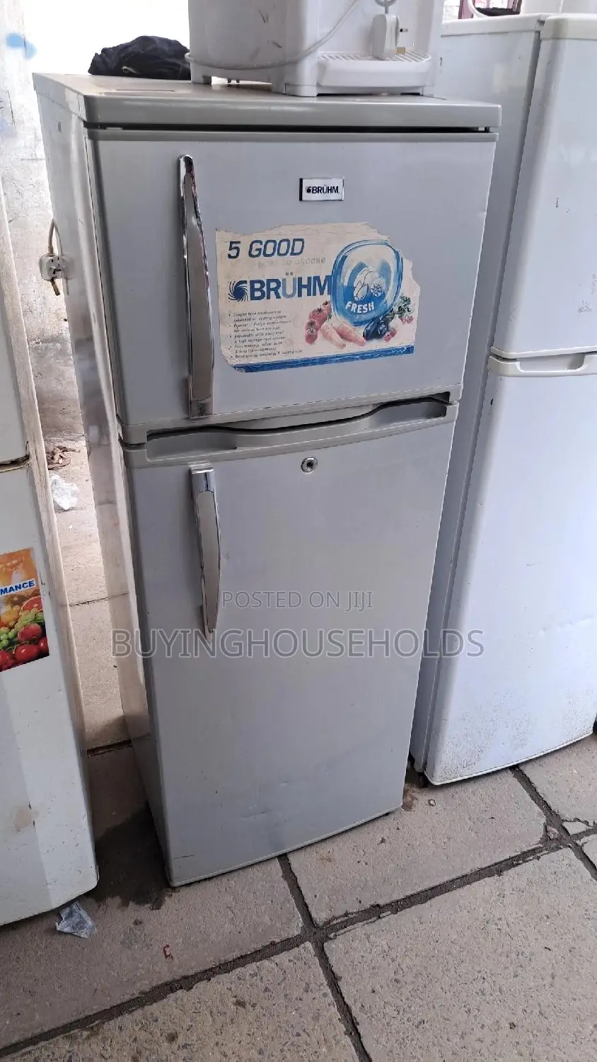 Bruhm 213L Two Door Fridge