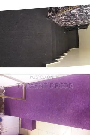 Purple and Grey Floor Delta Wall to Wall Carpets