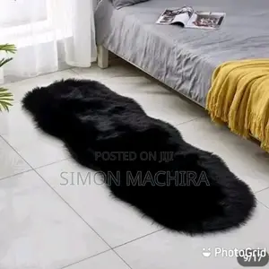 Faux Fur Bedside Mat