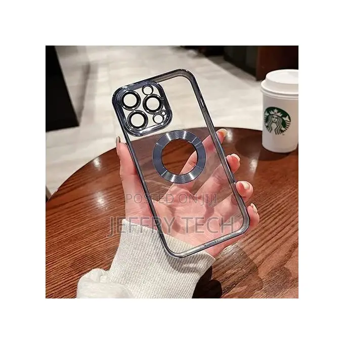 iPhone 12 Pro Max (6.5 Inch) Electroplated Logo View Back Ca