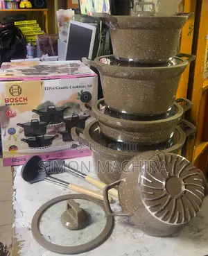 12 PCS Granite Cookware. Bosch