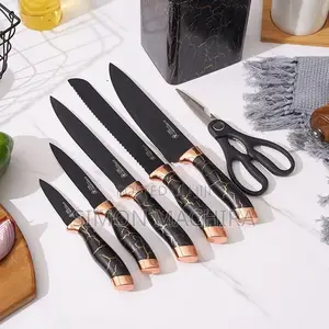 7 in 1 Marble Knife Set