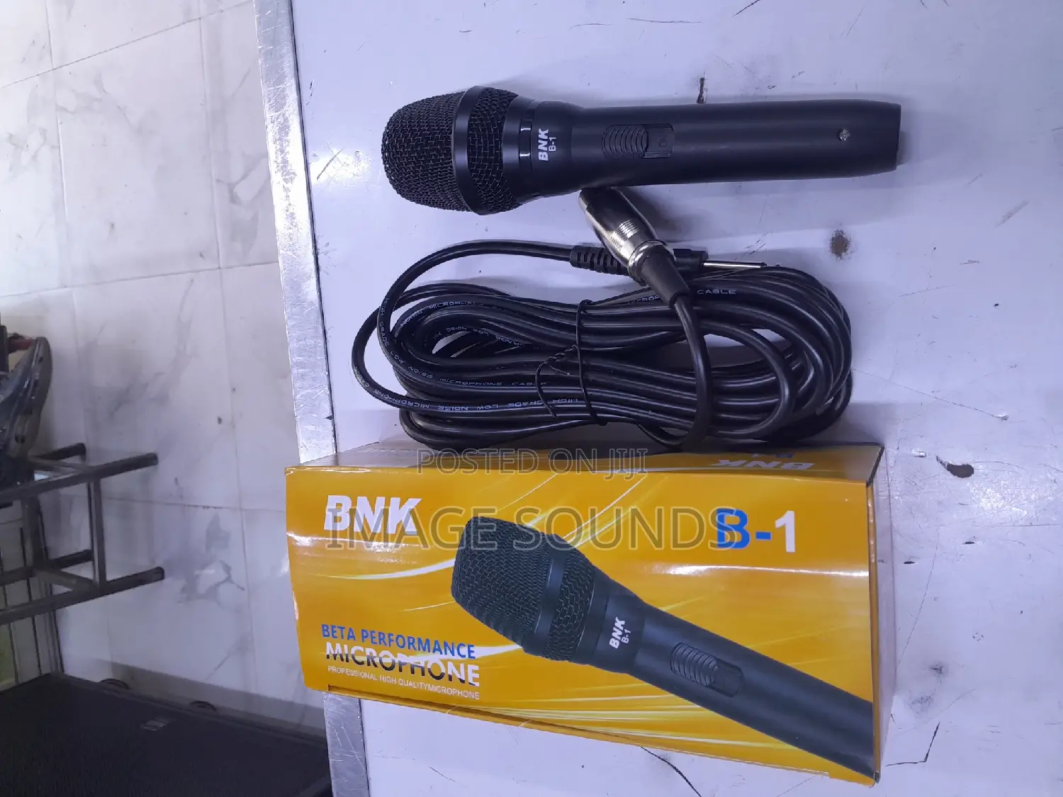 Corded Mic BNK - B1 Multipurpose Microphone (Black)