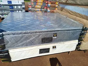 6by6 12inch Pillowtop Spring Mattresses + Free Delivery.