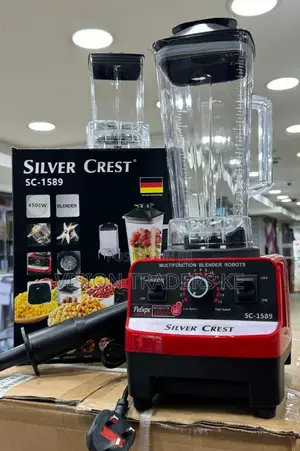 Silver Crest Electric 2L 2-in-1 Blender SC-1589 4500watts