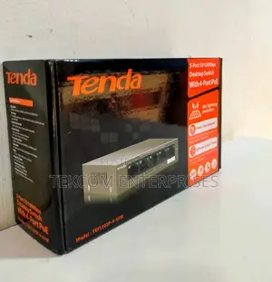 Tenda 5-Port Desktop Switch With 4-Port Poe