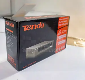 Tenda 5 Port Switch With 4-Port Poe !! Tenda 5 Port Switch