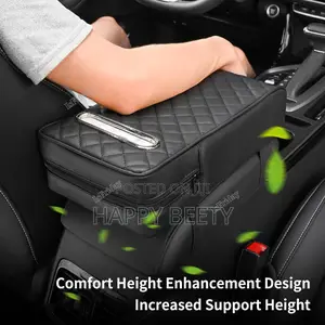 Car Armrest With Tissue Storage