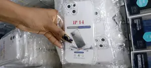 TAURI 5 in 1 Designed for iPhone 14 Case Clear, [Not Yellowi