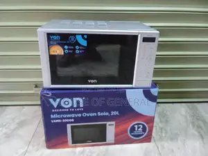 *Von VAMS-20DGS Microwave Oven Solo. 20L - Silver