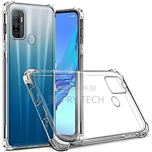 Back Defender Anti Shock Case for Oppo A53 - Clear