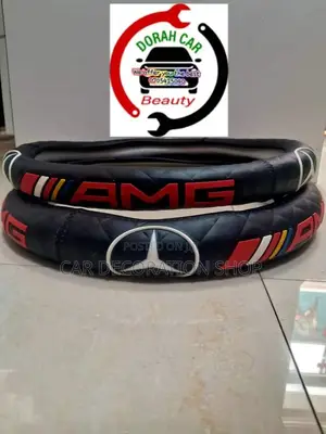 Rubber Mercedes Branded Steering Wheel Cover