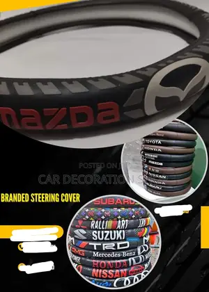Different Models Rubber Branded Steering Cover