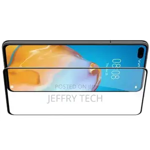 Huawei P40 Full Cover Glass Screen Protector - Clear