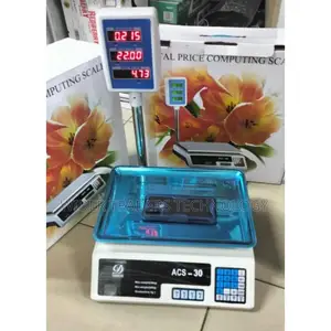AC Digital Rechargeable Weighing Scales With Arm Upto 30 Kg