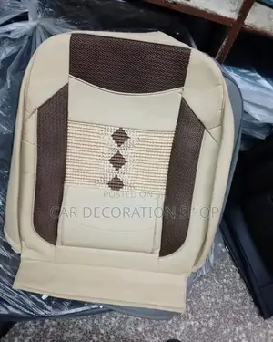 Complete 5 Seater Baije Synthetic Leather Seat Cushion