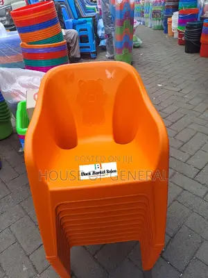 Orange Strong Kids Plastic Chair