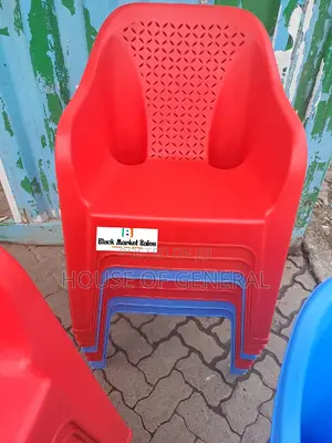 Red Easy Skyplast Plastic Chair