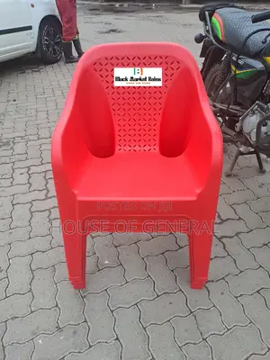 Red Easy Skyplast Plastic Chair