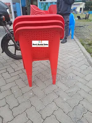 Red Easy Skyplast Plastic Chair