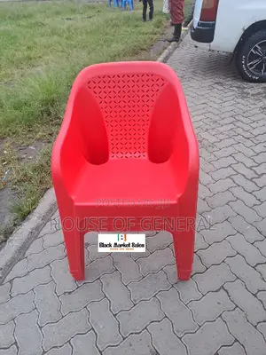 Red Easy Skyplast Plastic Chair Strong and Comfortable