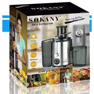 Juice Extractor Sokany Juicer.