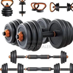 Quality 50kg 6 in 1 Dumbbells Kettlebell